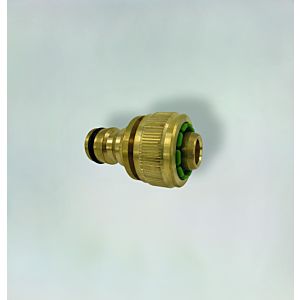 Fukana hose piece with plug-in coupling 33021 1/2&quot;, for Gardena, brass