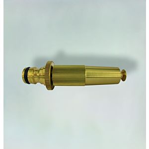 Fukana garden sprayer with plug connection 33091 brass, DIN 50930-6, for Gardena
