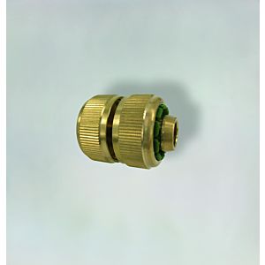 Fukana hose connector 33321 brass, 1/2&quot;, DIN 50930-6