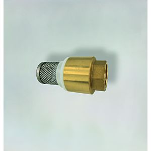 Fukana foot valve with filter 51303 1&quot; IT, brass