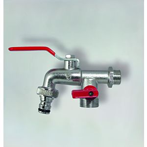 Fukana ball outlet valve 1/2&quot;53076-S hose nozzle, plug-in system, mini shut-off valve