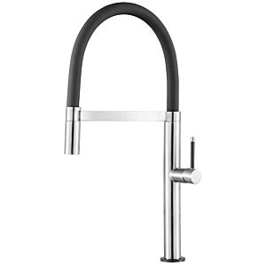Fukana stile kitchen faucet 83159770 with dish Stainless Steel