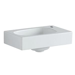 Geberit Citterio Cloakroom basin 500541011 45x30cm, without overflow, tap hole on the right, KeraTect / white