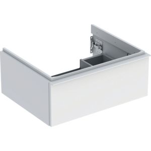 Geberit iCon vanity unit 502310013 59.2x24.7x47.6cm, matt white / matt white handle