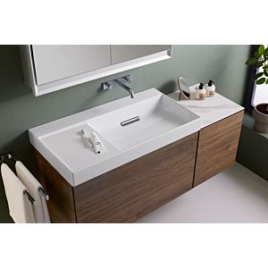 Geberit One washbasin 505044001 90x48.4cm, without overflow, white KeraTect/cover white, without tap hole