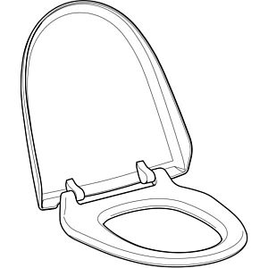 Geberit toilet seat and toilet lid manhattan 250034CG1 for Geberit AquaClean 8000 / 8000plus
