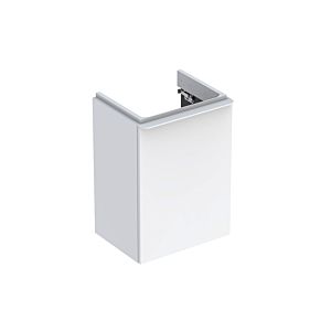 Geberit Smyle Geberit Smyle Square Cloakroom basin 500351001 44.2x61.7x35.6cm, 2000 door left, white high gloss