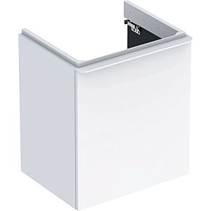 Geberit Smyle Square Waschtisch-Unterschrank 500366001 53,6x61,7x43,3cm, 1 Tür links, weiß hochglanz