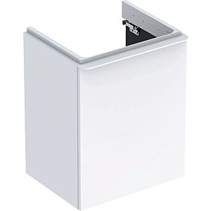 Geberit Smyle Geberit Smyle Square Cloakroom basin 500364001 49.2x61.7x40.6cm, door left, high-gloss white