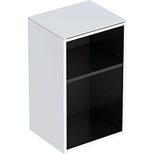Geberit Smyle Square armoire latérale 500358001 36x60x29.9cm, ouverte, blanc brillant
