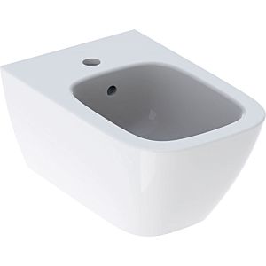 Geberit Smyle Square wall Bidet 500209018 KeraTect / white, closed form, with overflow
