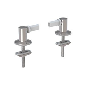 Geberit hinges 598018000 attachment from above, chrome-plated, for toilet seat