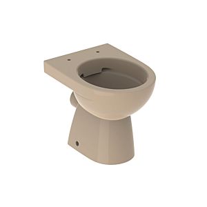 Geberit Renova Stand-Tiefspül-WC 500798001 Abgang horizontal, teilgeschlossene Form, Rimfree, bahamabeige