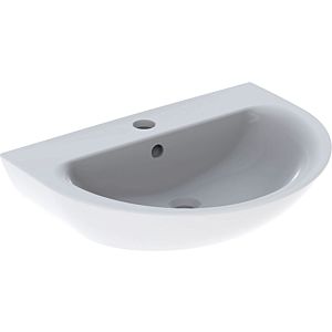 Geberit Renova lavabo 500373011 70 x 52 cm, blanc, avec trou pour robinetterie, avec trop-plein