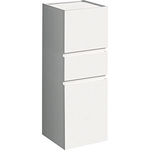 Geberit Renova Plan Hochschrank 501922011 39x105x36cm, 2 Türen, 1 Schublade, weiß, lackiert hochglänzend