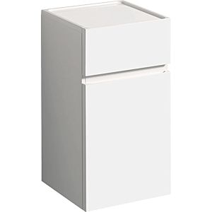Geberit Renova Plan armoire latérale 501921011 39x70x36cm, porte 2000 , tiroir 2000 , blanc , laqué brillant