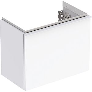 Geberit iCon Cloakroom basin 502302011 52x41.5x30.7cm, 2000 drawer, high-gloss white, matt white handle