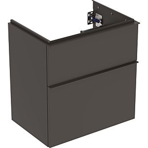 Geberit iCon unit 502307JK1 59.2x61.5x41.6cm, 801 drawers, body/front/handle lava matt