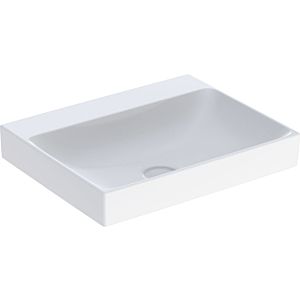 Geberit One washbasin 505021011 60 cm, without tap hole and overflow, white KeraTect