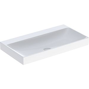 Geberit One lavabo 505021013 90 cm, sans trou pour robinet ni trop-plein, blanc KeraTect