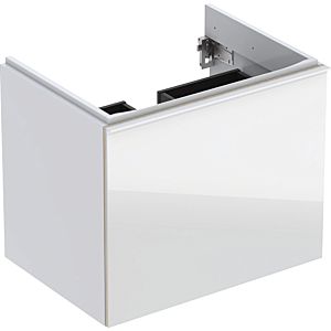 Keramag Acanto Waschtischunterschrank 500610012 64x53,5x47,6 cm, Glas weiß - weiß hochglanz