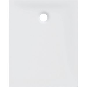 Geberit rectangular shower tray Nemea 550593001 80 x 100 cm, white / matt