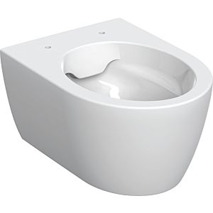 Geberit iCon WC suspendu à fond creux 502380008 36x49cm, saillie raccourcie, forme fermée, sans rebord, blanc /KeraTect