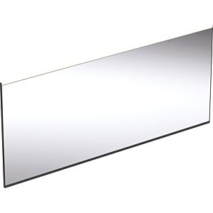 Geberit Option Plus Miroir lumineux carré 502787141 160 x 70 cm, noir mat/aluminium anodisé, éclairage direct/indirect