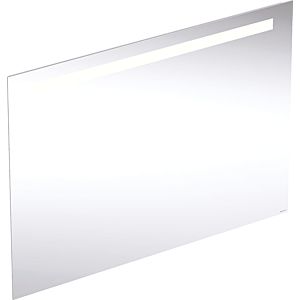 Miroir lumineux Geberit Option Basic Square 502809001 éclairage au-dessus, 100 x 70 cm