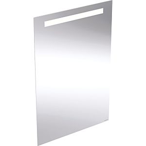 Miroir lumineux Geberit Option Basic Square 502812001 éclairage au-dessus, 60 x 90 cm