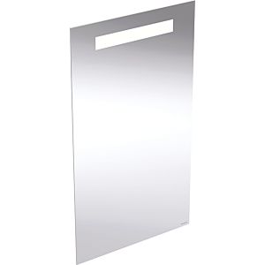 Miroir lumineux Geberit Option Basic Square 502803001 éclairage au-dessus, 40 x 70 cm