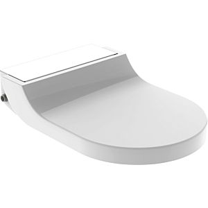 Geberit AquaClean Tuma Comfort shower toilet attachment 146270SI1 with SoftClosing, glass/white