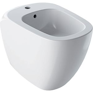 Geberit Citterio stand- Bidet 500538011 KeraTect / white, with overflow, for 2000 hole tap