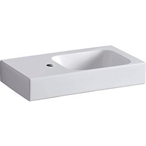 Geberit iCon lave-mains 124153000 53 x 31 cm, blanc, trou pour robinet à gauche
