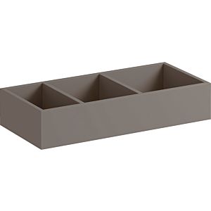 Geberit Xeno² drawer insert 500526001 32.3x6.2x15.0cm, H-division, melamine wood structure / scarlet gray