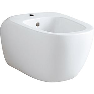 Geberit Citterio wall- Bidet 500539011 KeraTect / white, with overflow, for 2000 hole tap