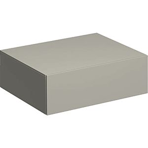 Geberit Xeno² armoire latérale 500507001 58x20x46.2cm, avec tiroir, mat / grège