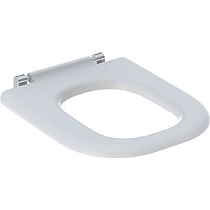 Geberit Renova Comfort toilet seat ring 572840000 white, barrier-free, square, attachment from below