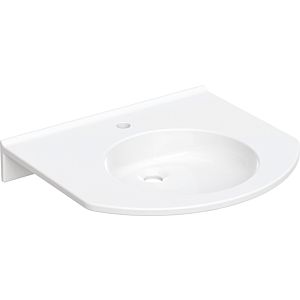 Geberit Publica washbasin 402060016 60 x 55 cm, with tap hole, without overflow, barrier-free, white-apin