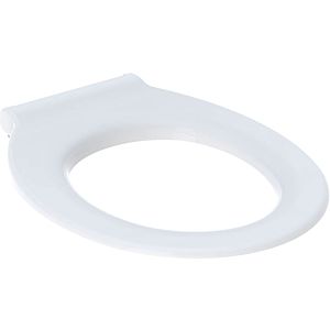 Geberit Renova Comfort toilet seat ring 572860000 white, barrier-free, antibacterial, attachment from below