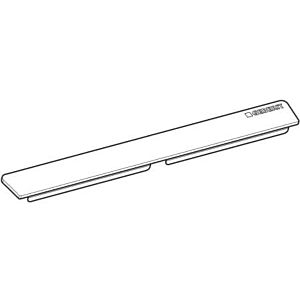 Geberit CleanLine 50 shower channel 245637KS1 cover, brushed stainless steel