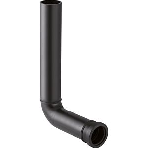 Geberit elbow 118210161 Ø 50 mm, 90 degrees, for thick walls, PE-HD, black