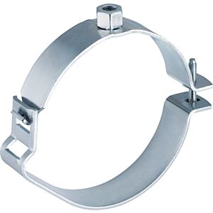 Geberit pipe clamp 361843002 galvanized, DN 50, with threaded socket M10, adjustable