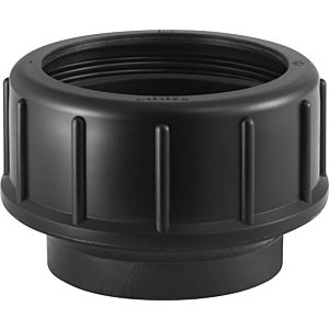 Geberit PE threaded connector 360740161 PE-HD, DN 40, with compression fitting and protective cover