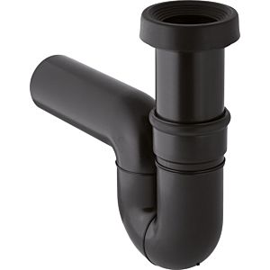 Geberit odor trap 167733161 Ø 110 mm, horizontal outlet, for squat WC , PE-HD, black