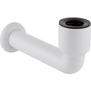 Geberit connection bend 152231111 Ø 50 mm, 90 degrees, with wall rosette, for Urinal , plastic, white