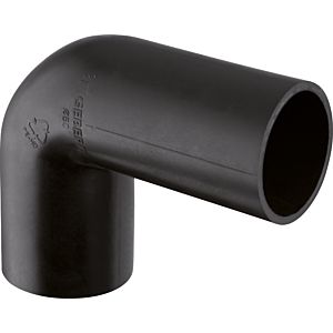 Geberit Pe connection elbow 363080161 DN 56x50mm, 90 degrees, PE-HD, for sleeve
