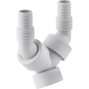 Geberit double angled hose 2000 152767111 2000 &quot;, two backflow 2000 , white