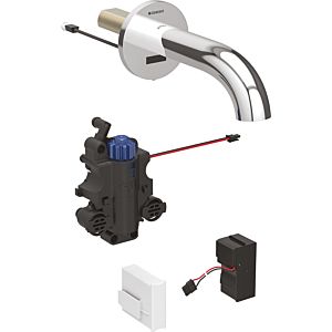 Piave infrared basin mixer 116267211 17 cm, wall mounting, mains operation, Geberit