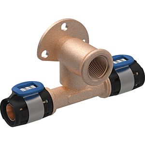 Geberit FlowFit Elbow tap connector 90° 620951001 Ø 20/20 mm, Rp 2000 / 2, 36 mm, 90 degrees, offset